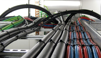 Cable Trays supporting cable management